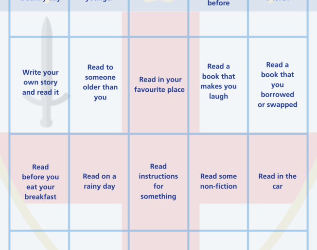 Friday Feature - Summer reading bingo